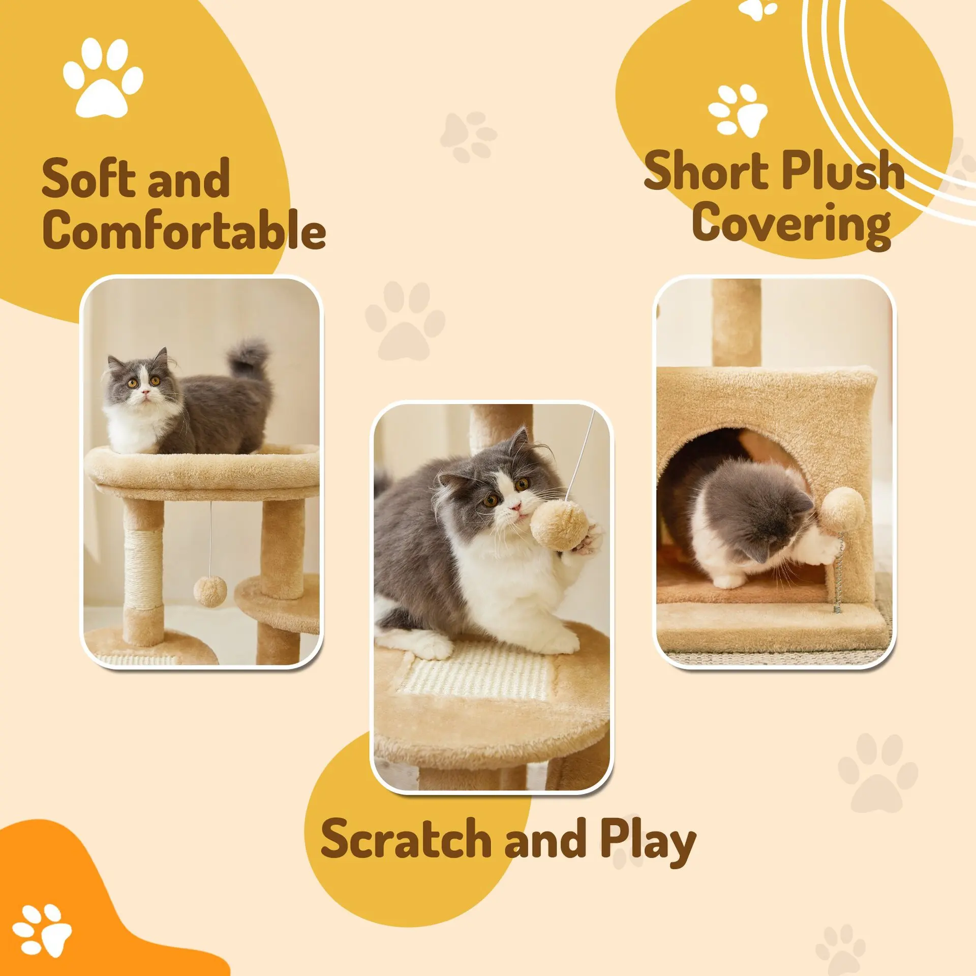 Custom Multi-Layer Cat Tree for Large Cats: Integrated Cozy Nest, Heavy-Duty Climbing Frame & Spacious Shelving – Tailored
Custom Multi-Layer Cat Tree for Large Cats: Integrated Cozy Nest, Heavy-Duty Climbing Frame & Spacious Shelving – Tailored