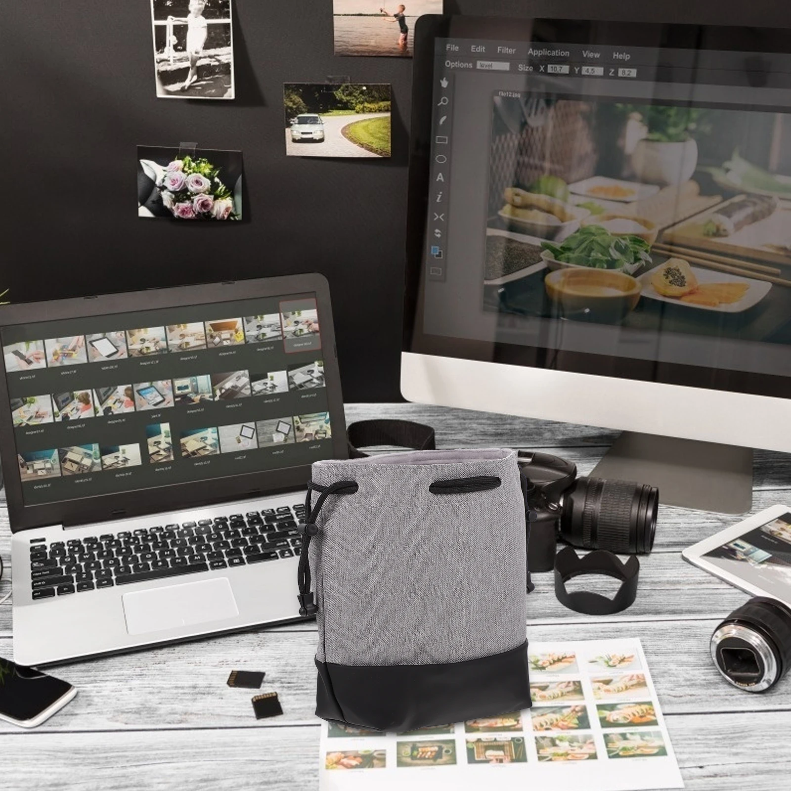 Camera Storage Bag Lens Protector Padded Case DSLR Travel Portable Compact Carrying Micro Dustproof Scratch Resistant
Camera Storage Bag Lens Protector Padded Case DSLR Travel Portable Compact Carrying Micro Dustproof Scratch Resistant