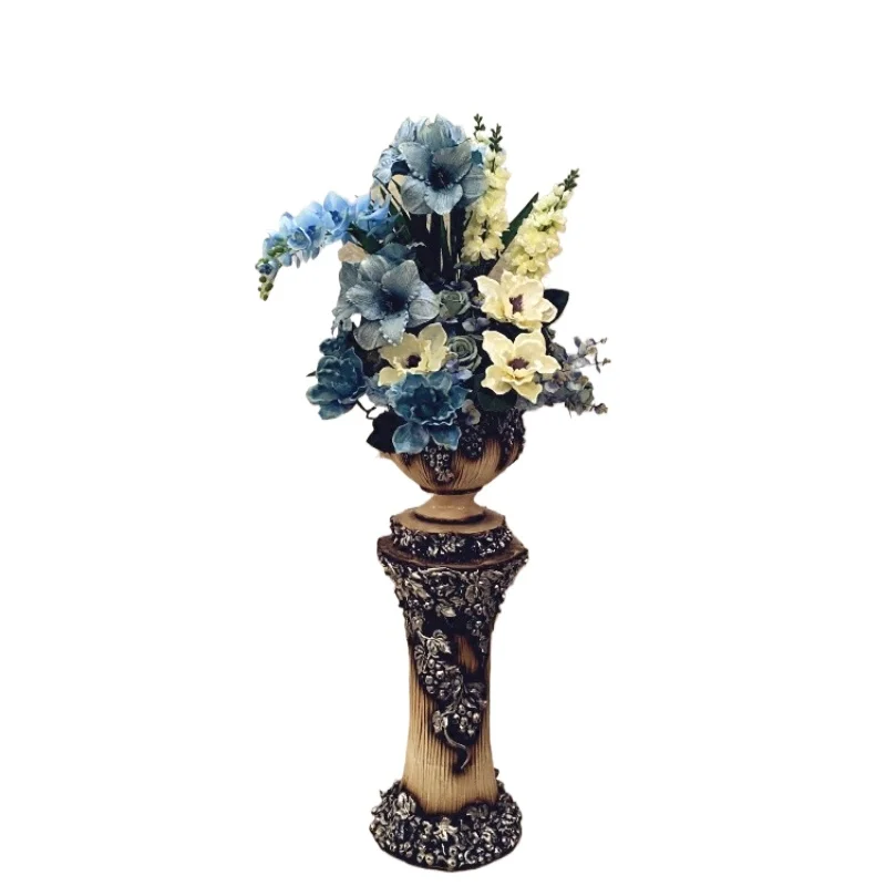 LH floor-to-ceiling large vase simulation flower art set living room decorative flower ornament home
LH floor-to-ceiling large vase simulation flower art set living room decorative flower ornament home