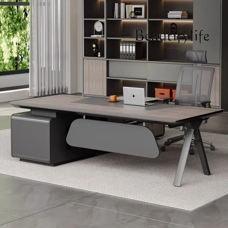 mesa para escritório Boss table paint manager table office chair combination modern supervisor big class table office presiden
mesa para escritório Boss table paint manager table office chair combination modern supervisor big class table office presiden