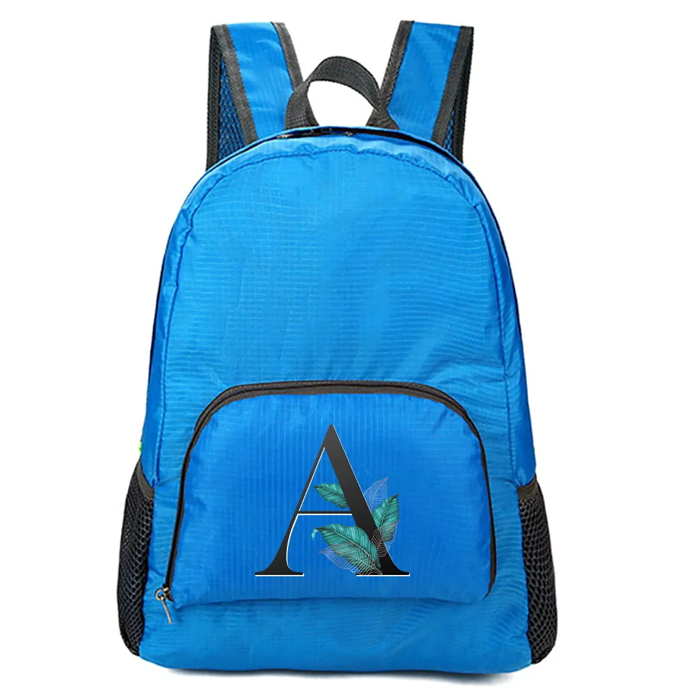 Portable Folding Backpack New Leaf Letter Pattern Printing Folding Hiking Bag Ultra-light Outdoor Cycling Travel Backpack
Portable Folding Backpack New Leaf Letter Pattern Printing Folding Hiking Bag Ultra-light Outdoor Cycling Travel Backpack