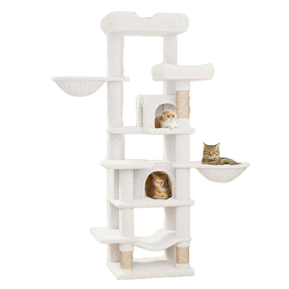 Wholesale Custom Cheap Pet Cat Tree Modern Solid Wood Outdoor Luxury Cozy Large Cat Tree Rope Scratch Tree Tower
Wholesale Custom Cheap Pet Cat Tree Modern Solid Wood Outdoor Luxury Cozy Large Cat Tree Rope Scratch Tree Tower