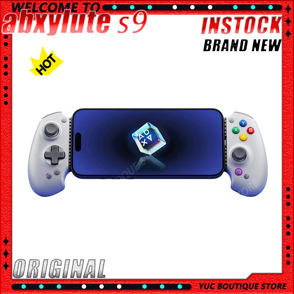 Игровой контроллер Abxylute S9 Stretch для Android, IOS, Type-C, Bluetooth, геймпад для мобильных телефонов, для Delta Action, Path of Exile 2, для геймеров
Игровой контроллер Abxylute S9 Stretch для Android, IOS, Type-C, Bluetooth, геймпад для мобильных телефонов, для Delta Action, Path of Exile 2, для геймеров