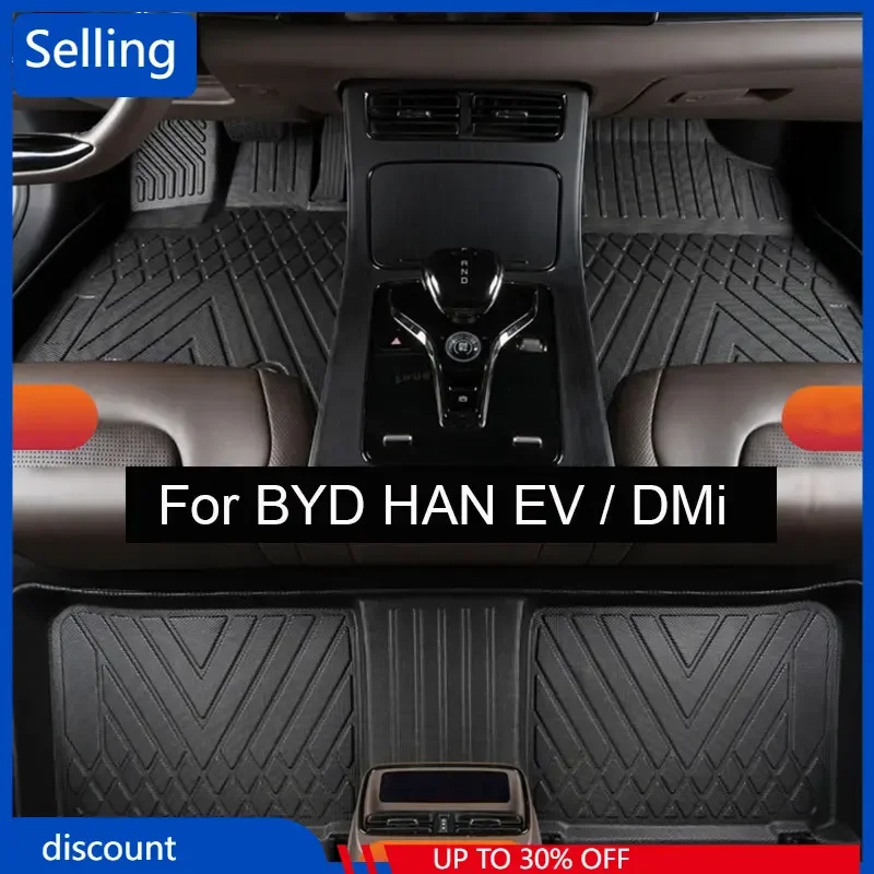 Для BYD HAN EV DMi 2023, автомобильные коврики, коврик в багажник, водонепроницаемый нескользящий коврик для ног, полностью окруженный с левым рулем, автомобильный аксессуар
Для BYD HAN EV DMi 2023, автомобильные коврики, коврик в багажник, водонепроницаемый нескользящий коврик для ног, полностью окруженный с левым рулем, автомобильный аксессуар