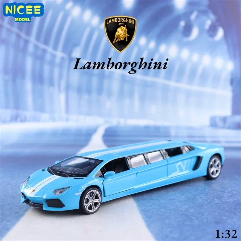 1:32 Lamborghini Extended Version sports car Simulation Diecast Car Metal Alloy Model Car Children's toys collection gifts F85
1:32 Lamborghini Extended Version sports car Simulation Diecast Car Metal Alloy Model Car Children's toys collection gifts F85