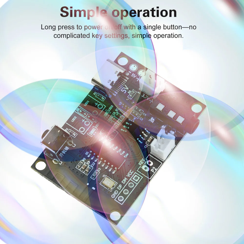 DC 5V Mini Amplifier Board Bluetooth Audio Player Mono 5W Audio Amplifier for 2-4 Ohm Speaker Car Audio System Bluetooth Speaker
DC 5V Mini Amplifier Board Bluetooth Audio Player Mono 5W Audio Amplifier for 2-4 Ohm Speaker Car Audio System Bluetooth Speaker