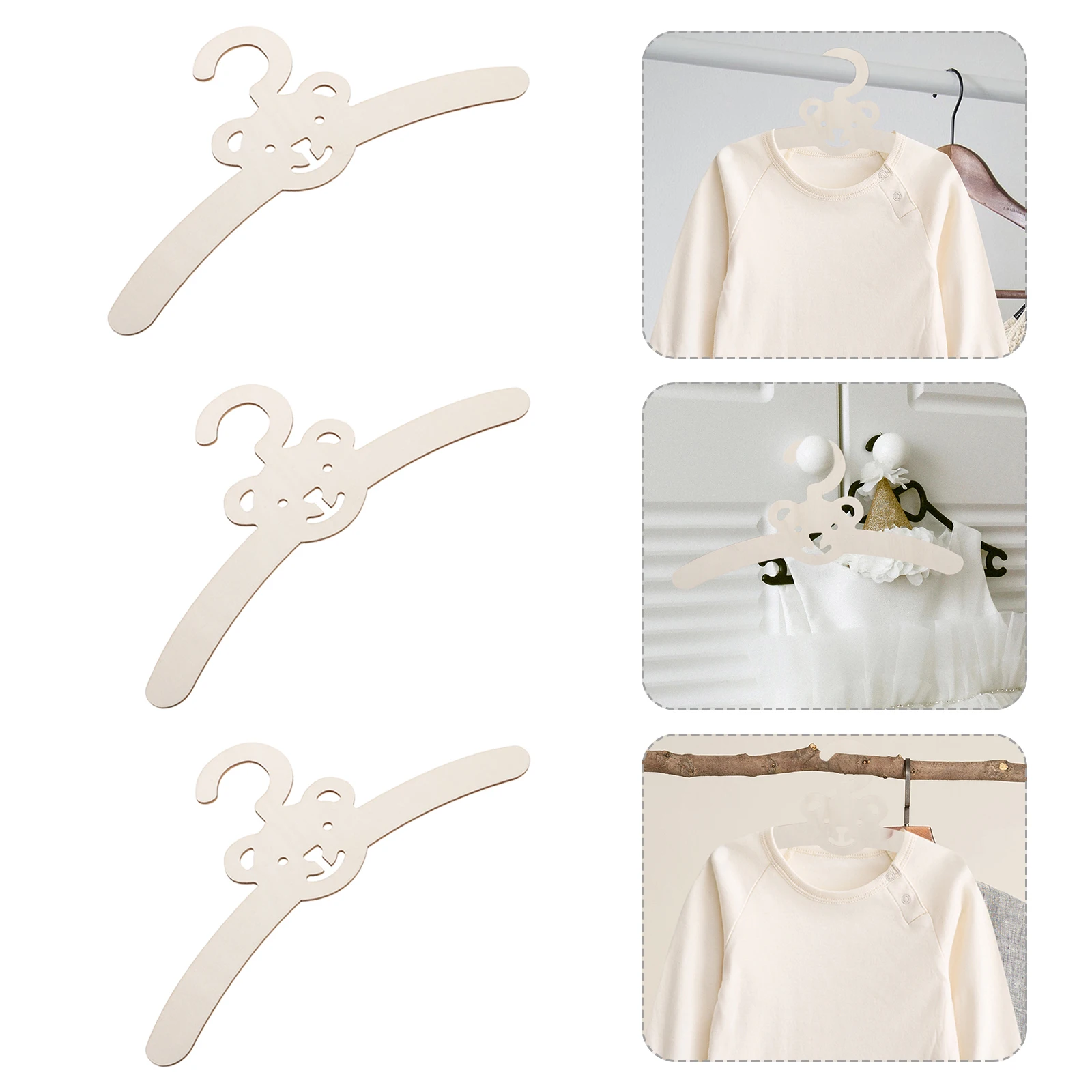 5pcs Wooden Kids Hangers Ivory Closet Infant Clothes Rack Spacesaving Baby Coat Hangers Childrens Clothing Pants Hanger
5pcs Wooden Kids Hangers Ivory Closet Infant Clothes Rack Spacesaving Baby Coat Hangers Childrens Clothing Pants Hanger