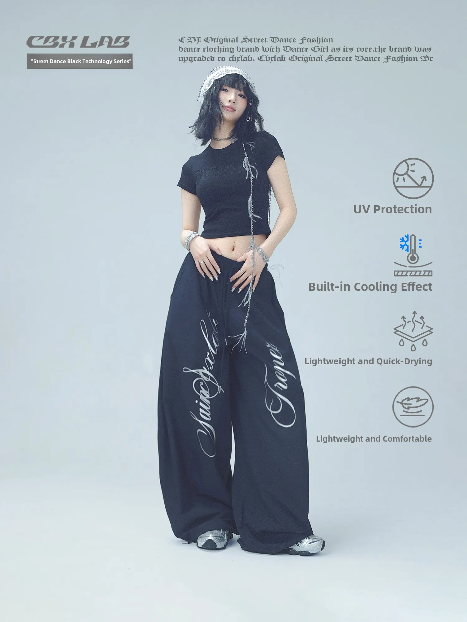 Slimming Balloon Pants for Street Dance Quick Dry Jazz Style CBXLAB Lab Casual Pants Straight Leg Knitted Comfortable Breathable
Slimming Balloon Pants for Street Dance Quick Dry Jazz Style CBXLAB Lab Casual Pants Straight Leg Knitted Comfortable Breathable