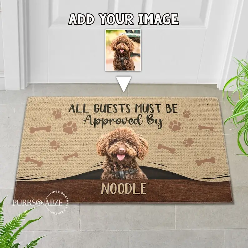 Kitchen anti slip custom pet mat personalized image text durable washable floor rug for household living room indoor decor
Kitchen anti slip custom pet mat personalized image text durable washable floor rug for household living room indoor decor