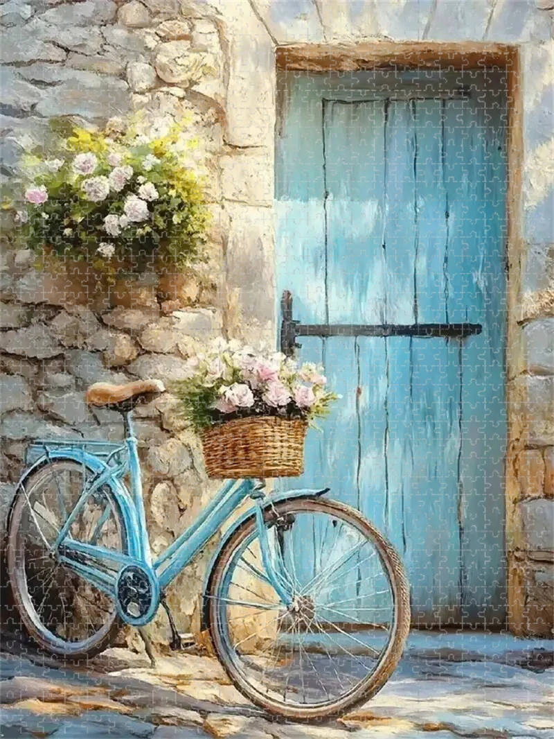 1000pcs Adult Jigsaw Puzzle, Door Bicycle Pattern Puzzle, Perfect for DIY Creative Fun with Family,Gift ,teasing Toy
1000pcs Adult Jigsaw Puzzle, Door Bicycle Pattern Puzzle, Perfect for DIY Creative Fun with Family,Gift ,teasing Toy