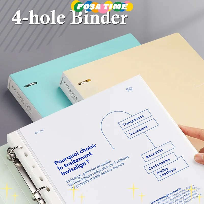 1Pcs A4 Loose-Leaf Storage Folder 4-Hole D-Type Folder Portable Paper File Bag Students Test Paper Storage Management Supply
1Pcs A4 Loose-Leaf Storage Folder 4-Hole D-Type Folder Portable Paper File Bag Students Test Paper Storage Management Supply