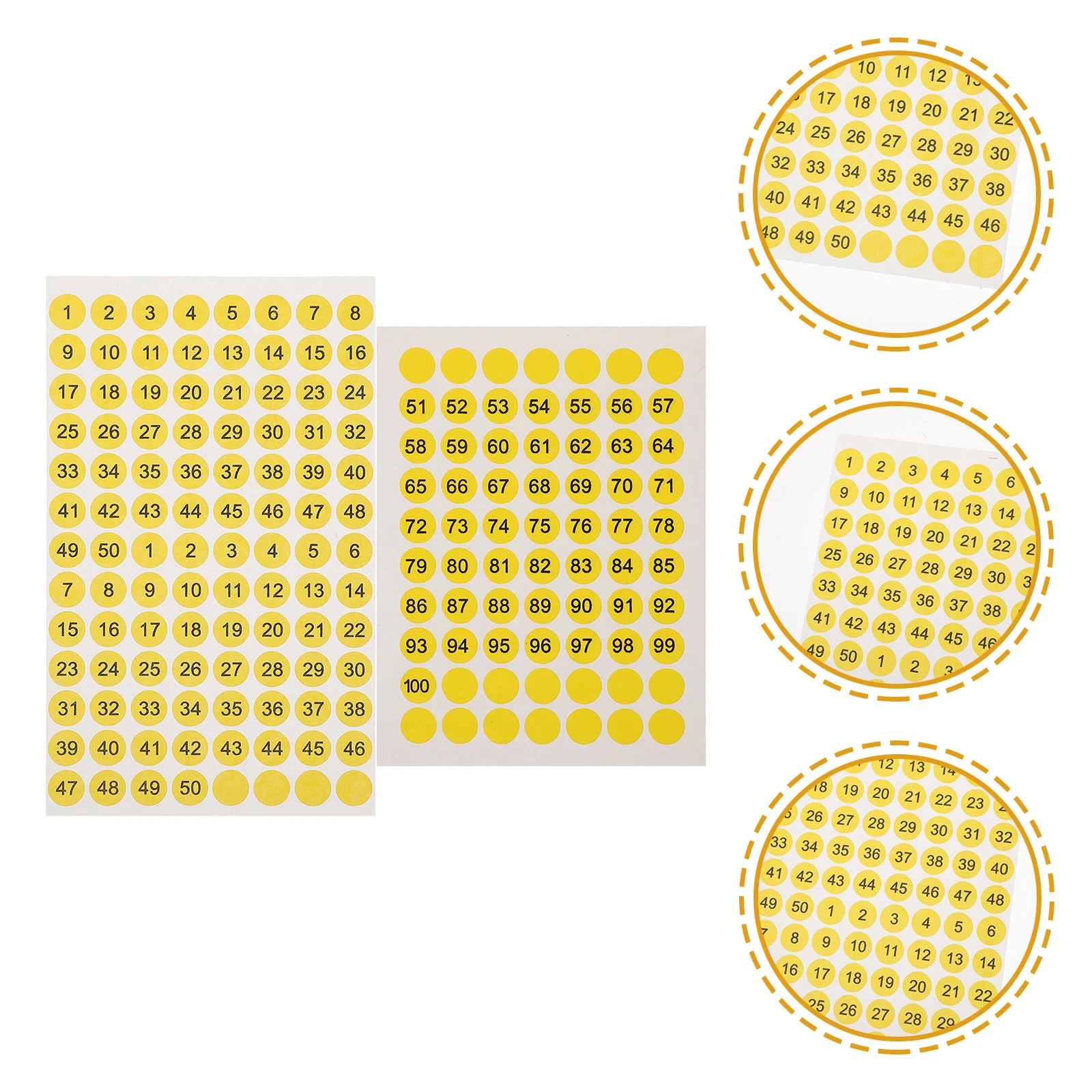 10 Sheets Round Digital Stickers Multi-Function Number Labels Adhesive Coding Stickers Number Sign Labels For Classroom Door
10 Sheets Round Digital Stickers Multi-Function Number Labels Adhesive Coding Stickers Number Sign Labels For Classroom Door
