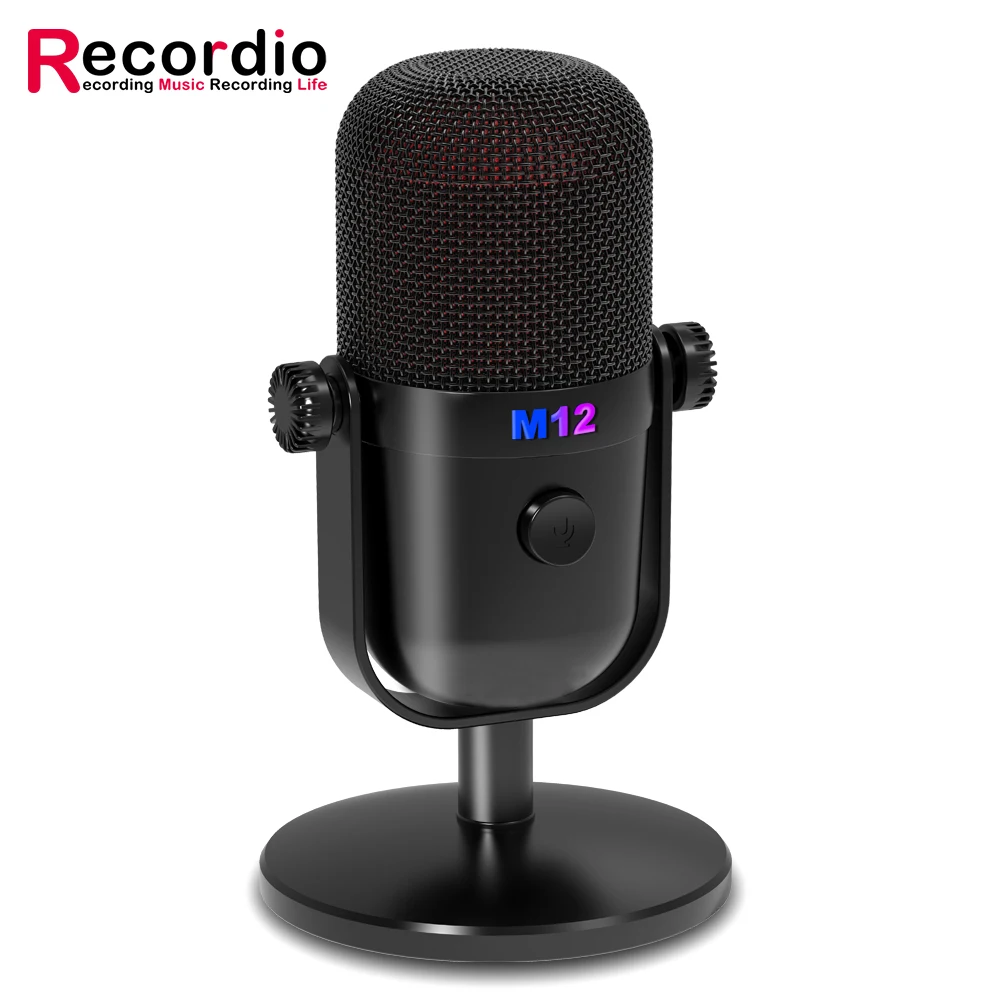 GAM-M12 professional desktop capacitor microphone noise reduction new directional pickup home karaoke live recording
GAM-M12 professional desktop capacitor microphone noise reduction new directional pickup home karaoke live recording