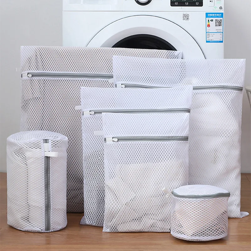 5Pcs Mesh Laundry Bags Clothing Care Washing Machines Dirty Laundry Basket Travel Shoes Mesh Bags Bra Clothes Organizer
5Pcs Mesh Laundry Bags Clothing Care Washing Machines Dirty Laundry Basket Travel Shoes Mesh Bags Bra Clothes Organizer