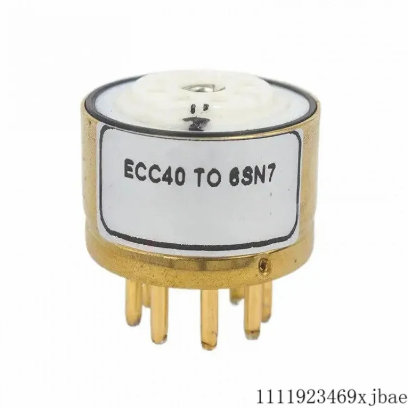 1PCS Gold Plated ECC40(Top) To 6SN7 6N8P 6N9P Tube Converter Adapter Socket
1PCS Gold Plated ECC40(Top) To 6SN7 6N8P 6N9P Tube Converter Adapter Socket
