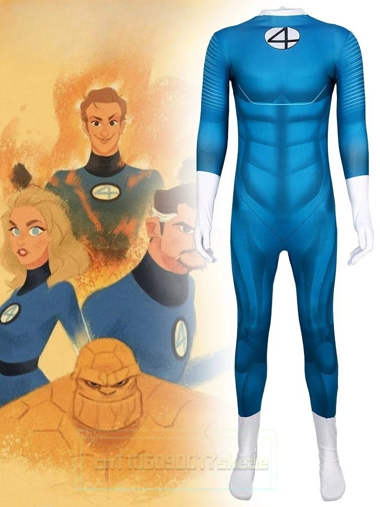 CosplayAdult Kids Fantastic Four Cosplay Costume Disguise Fantastic 4 Zentai Suit Jumpsuit Roleplay Outfits Halloween Carnival C
CosplayAdult Kids Fantastic Four Cosplay Costume Disguise Fantastic 4 Zentai Suit Jumpsuit Roleplay Outfits Halloween Carnival C