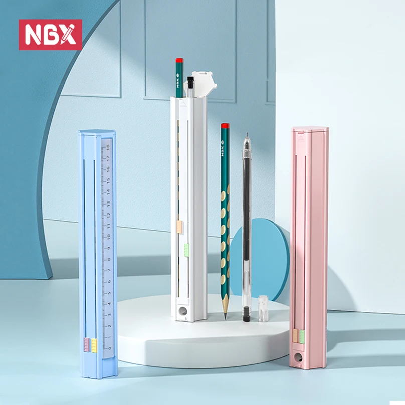 Портативный пенал Newmebox, чехол для ручек и карандашей в школьном стиле, принадлежности для школы
Портативный пенал Newmebox, чехол для ручек и карандашей в школьном стиле, принадлежности для школы