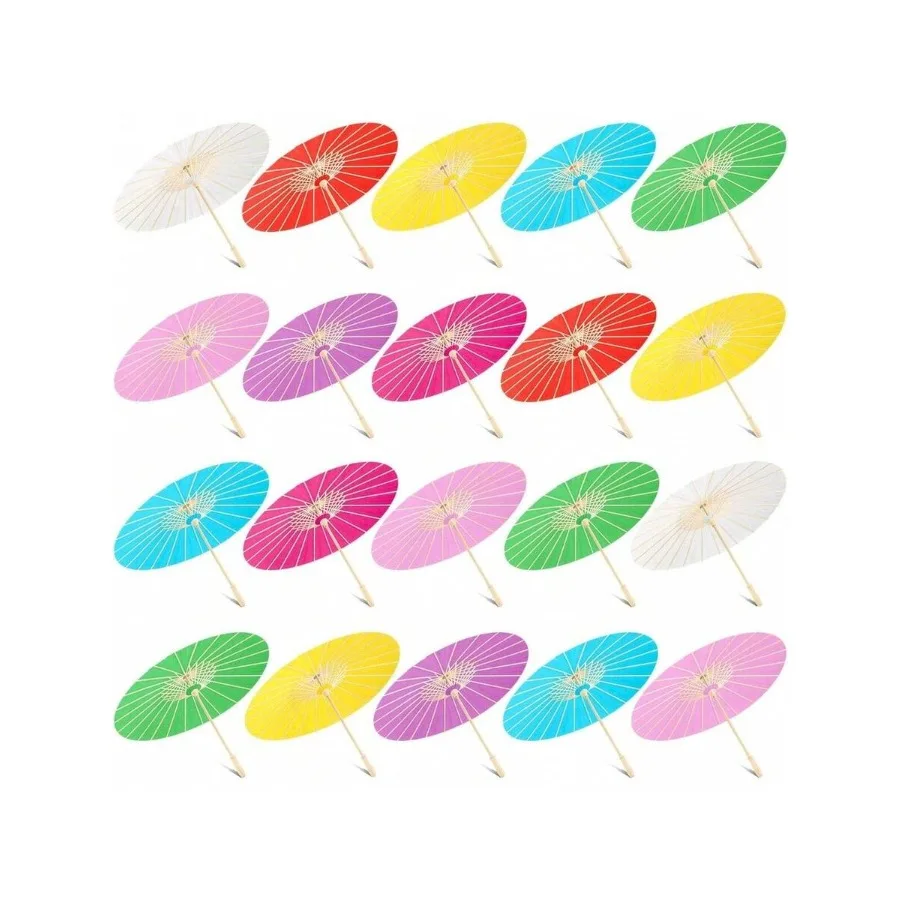 Sanwuta Paper Umbrella Paper Parasol DIY Decorative Gift Chinese Umbrella For Wedding Props
Sanwuta Paper Umbrella Paper Parasol DIY Decorative Gift Chinese Umbrella For Wedding Props