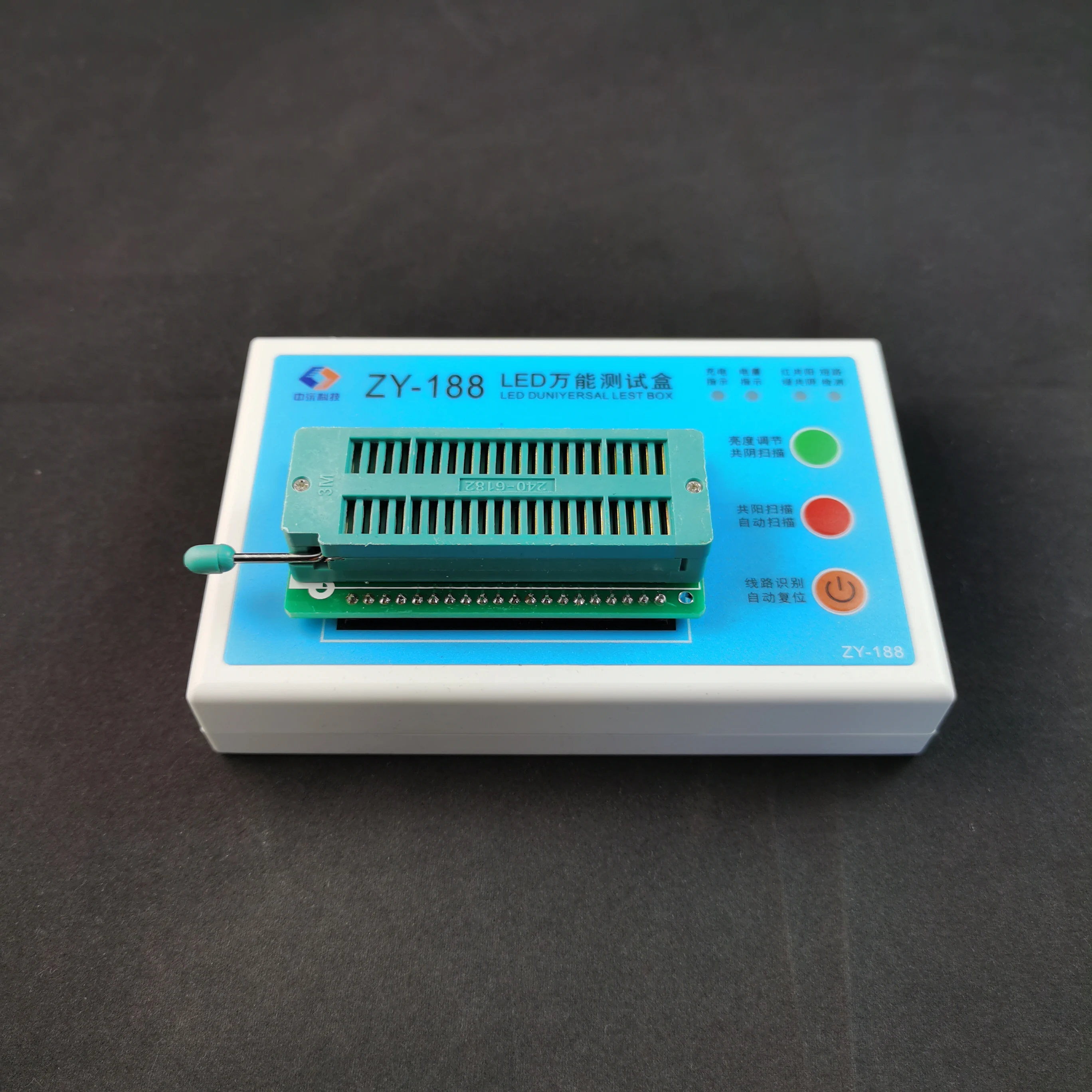 ZY-188 LED Universal Test Box Digital Tube Lighting Portable Tester with Rechargeable Battery
ZY-188 LED Universal Test Box Digital Tube Lighting Portable Tester with Rechargeable Battery