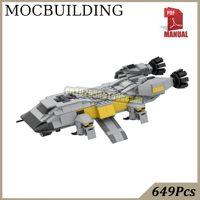 Конструктор MOC «Космический самолет» для дропшиппинга, научно-фантастическая модель, игрушка для сборки, подарок для мальчиков
Конструктор MOC «Космический самолет» для дропшиппинга, научно-фантастическая модель, игрушка для сборки, подарок для мальчиков