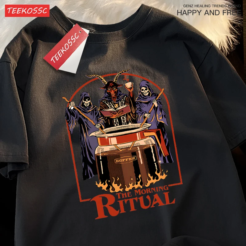 Sangoma The Morining Ritual Print Women Summer T Shirt Y2K Casual Tops Cotton Trendy Tee Shirts Hip Hop Crewneck Unisex Clothes
Sangoma The Morining Ritual Print Women Summer T Shirt Y2K Casual Tops Cotton Trendy Tee Shirts Hip Hop Crewneck Unisex Clothes