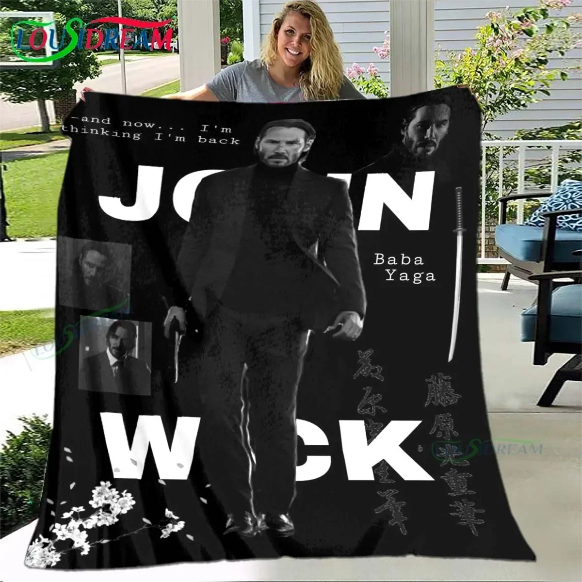 Famous Movies Character J-John-Wick Blanket,Flannel Throw Blanket for Home Bedroom Bed Sofa Picnic Office Hiking Leisure Nap
Famous Movies Character J-John-Wick Blanket,Flannel Throw Blanket for Home Bedroom Bed Sofa Picnic Office Hiking Leisure Nap