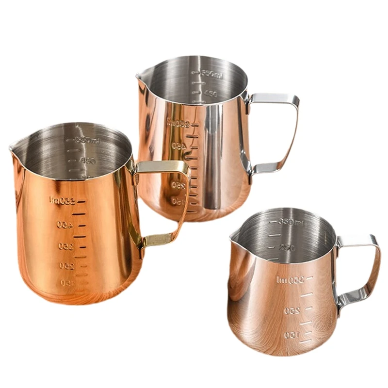 HOT-Latte Art Cup Stainless Steel Latte Art Cylinder Graduated Cup Coffee Latte Art Cylinder Coffee Utensils
HOT-Latte Art Cup Stainless Steel Latte Art Cylinder Graduated Cup Coffee Latte Art Cylinder Coffee Utensils