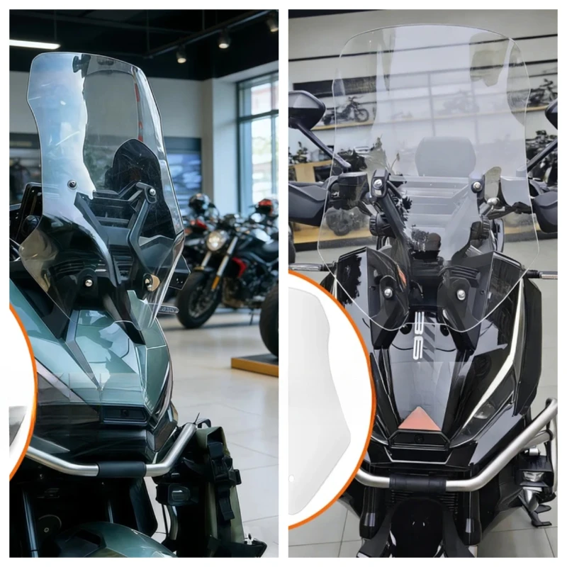 368G Motorcycle Front Windscreen Wind Deflectors Modified Heightened Windshield Accessories 52CM 57CM 62CM For ZONTES 368 G 368g
368G Motorcycle Front Windscreen Wind Deflectors Modified Heightened Windshield Accessories 52CM 57CM 62CM For ZONTES 368 G 368g