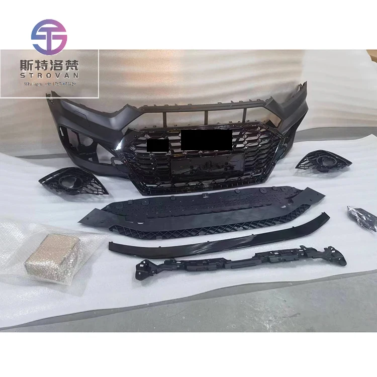 Old Style Modify New Front Bumper with Grille for A5 S5 B9.5 2017-2019 RS5 B9 Upgrade B9.5
Old Style Modify New Front Bumper with Grille for A5 S5 B9.5 2017-2019 RS5 B9 Upgrade B9.5