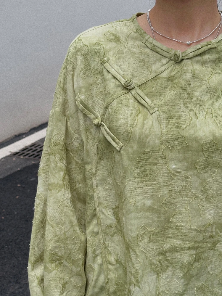 Retro Chinese Sle Loose irt Women's een Floral Embroidery New Spring 2024 Cotton Traditional Button up Top
Retro Chinese Sle Loose irt Women's een Floral Embroidery New Spring 2024 Cotton Traditional Button up Top