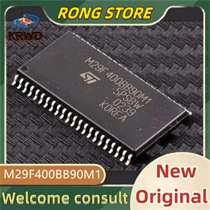 4PCS M29F400BB90M1 New and original M29F400BB90M M29F400BB90 AM29F400BB90M1 SOP-44
4PCS M29F400BB90M1 New and original M29F400BB90M M29F400BB90 AM29F400BB90M1 SOP-44