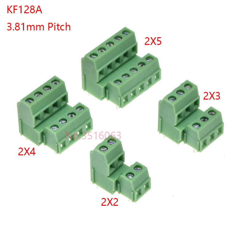 5pcs KF128A 3.81 2p 3p 4p 5p Pcb Universal Screw Terminal Blocks KF128HL DG381A 3.81mm 2Pin 3Pin Connector 2*2 2*3 2*4 2*5
5pcs KF128A 3.81 2p 3p 4p 5p Pcb Universal Screw Terminal Blocks KF128HL DG381A 3.81mm 2Pin 3Pin Connector 2*2 2*3 2*4 2*5