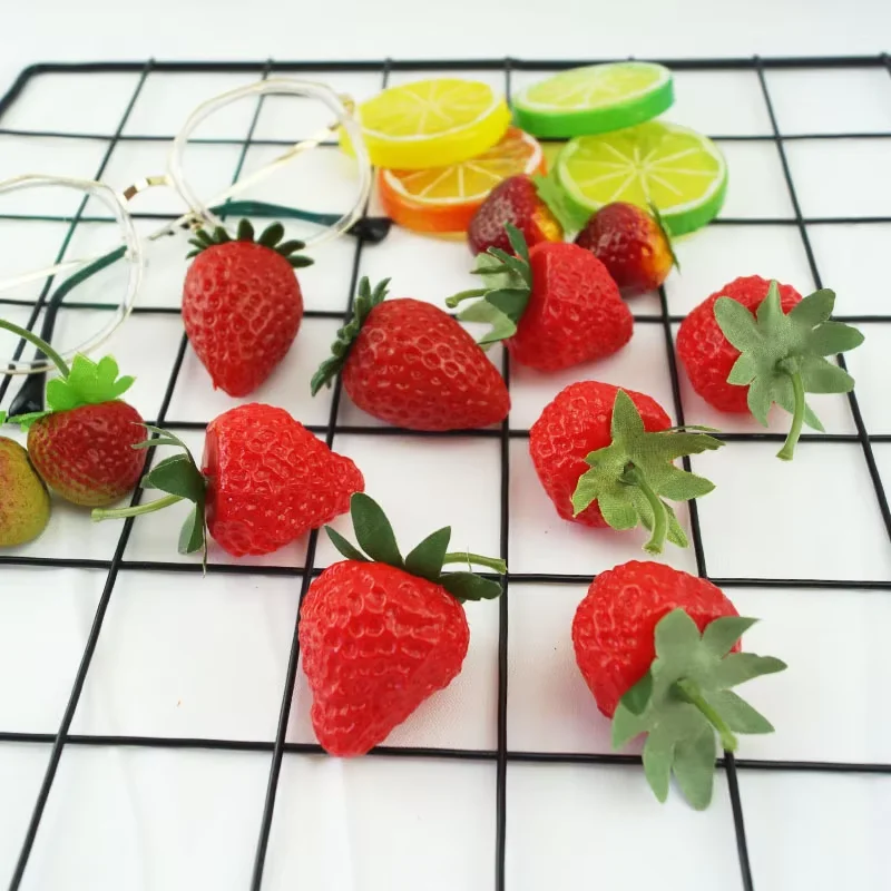 Simulation Strawberry Vegetable Model Props Strawberry Food Toys Cabinet Home Model Room Decoration Ornaments Window Display
Simulation Strawberry Vegetable Model Props Strawberry Food Toys Cabinet Home Model Room Decoration Ornaments Window Display