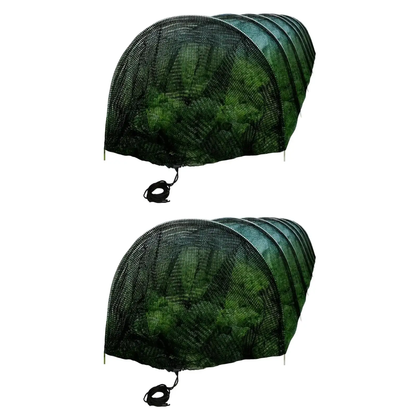 2Pcs Garden Tunnel Shade Net Cover for Plant Protection, Easy Setup Mesh for Crops And Fruits
2Pcs Garden Tunnel Shade Net Cover for Plant Protection, Easy Setup Mesh for Crops And Fruits