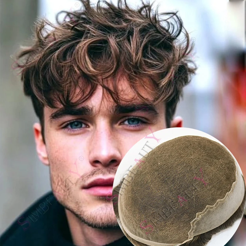 Мужской парик-накладка 26 мм из швейцарского кружева и полиуретана, невидимый, дышащий, с кудрявыми волосами, темно-коричневый, блонд 1B80, серый, черный, из натуральных человеческих волос, протез для волос
Мужской парик-накладка 26 мм из швейцарского кружева и полиуретана, невидимый, дышащий, с кудрявыми волосами, темно-коричневый, блонд 1B80, серый, черный, из натуральных человеческих волос, протез для волос