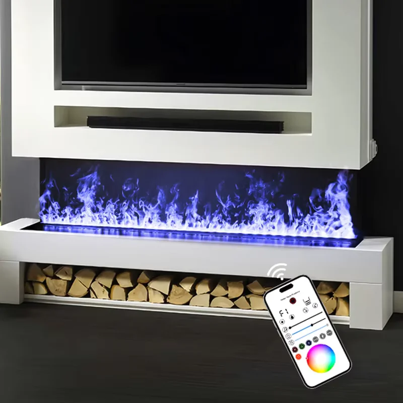 Домашнее украшение, 3D распылитель камина, многоцветное пламя, управление через приложение, умный светодиодный Встроенный паровой Электрический камин
Домашнее украшение, 3D распылитель камина, многоцветное пламя, управление через приложение, умный светодиодный Встроенный паровой Электрический камин