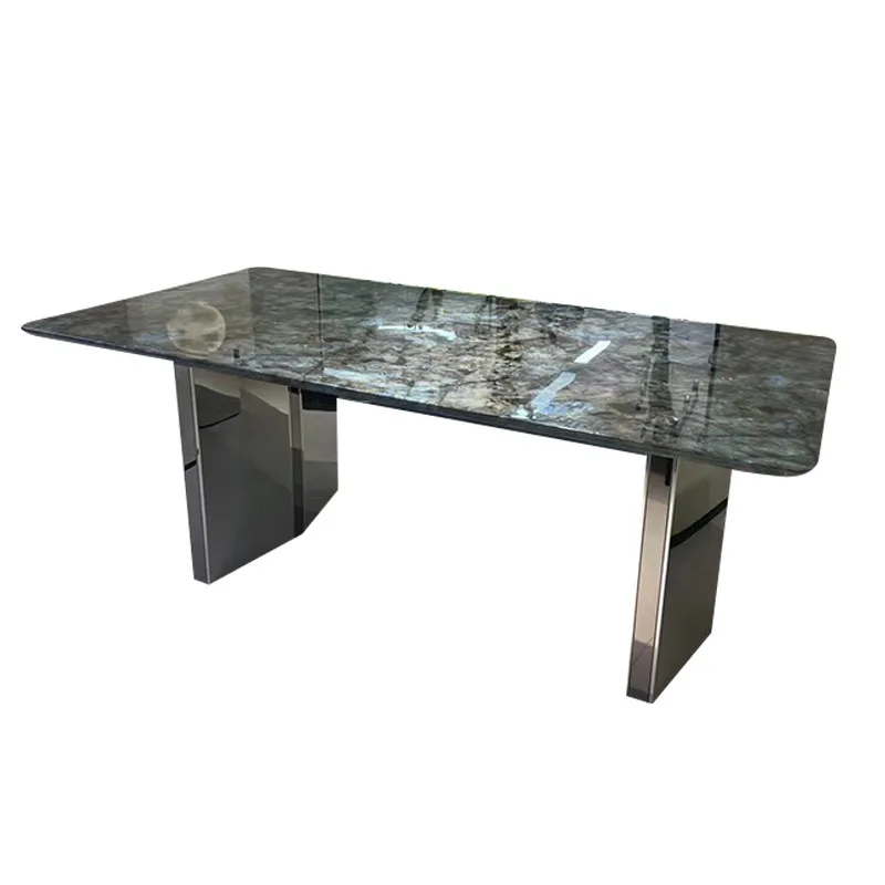 Italian, light luxury, rock slab, dining table, rectangular, modern, simple
Italian, light luxury, rock slab, dining table, rectangular, modern, simple