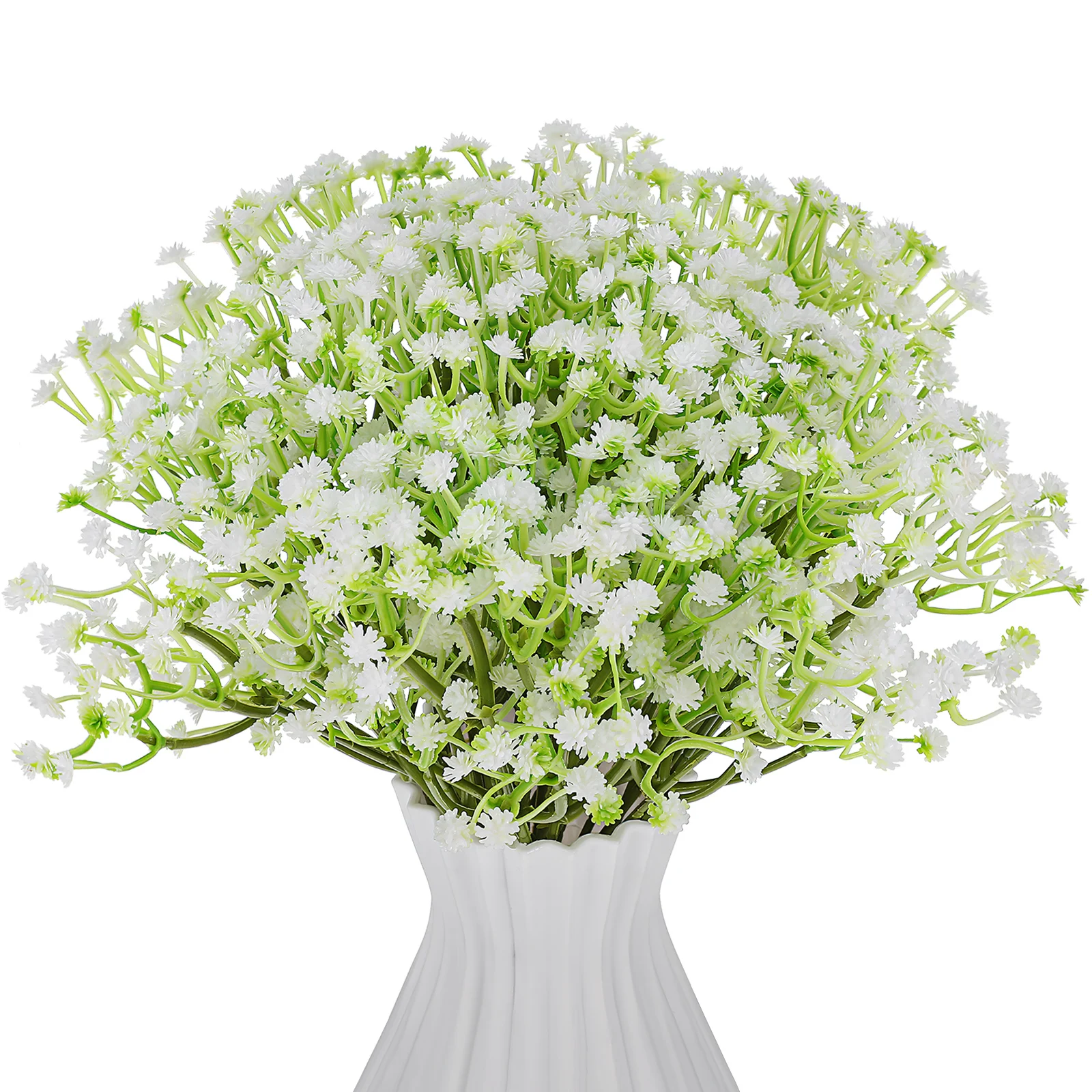 36 pcs White Artificial Flowers Gypsophila Faux Baby Breath Bouquet Realistic Decor Wedding Home Party Faux Flower Bunches
36 pcs White Artificial Flowers Gypsophila Faux Baby Breath Bouquet Realistic Decor Wedding Home Party Faux Flower Bunches