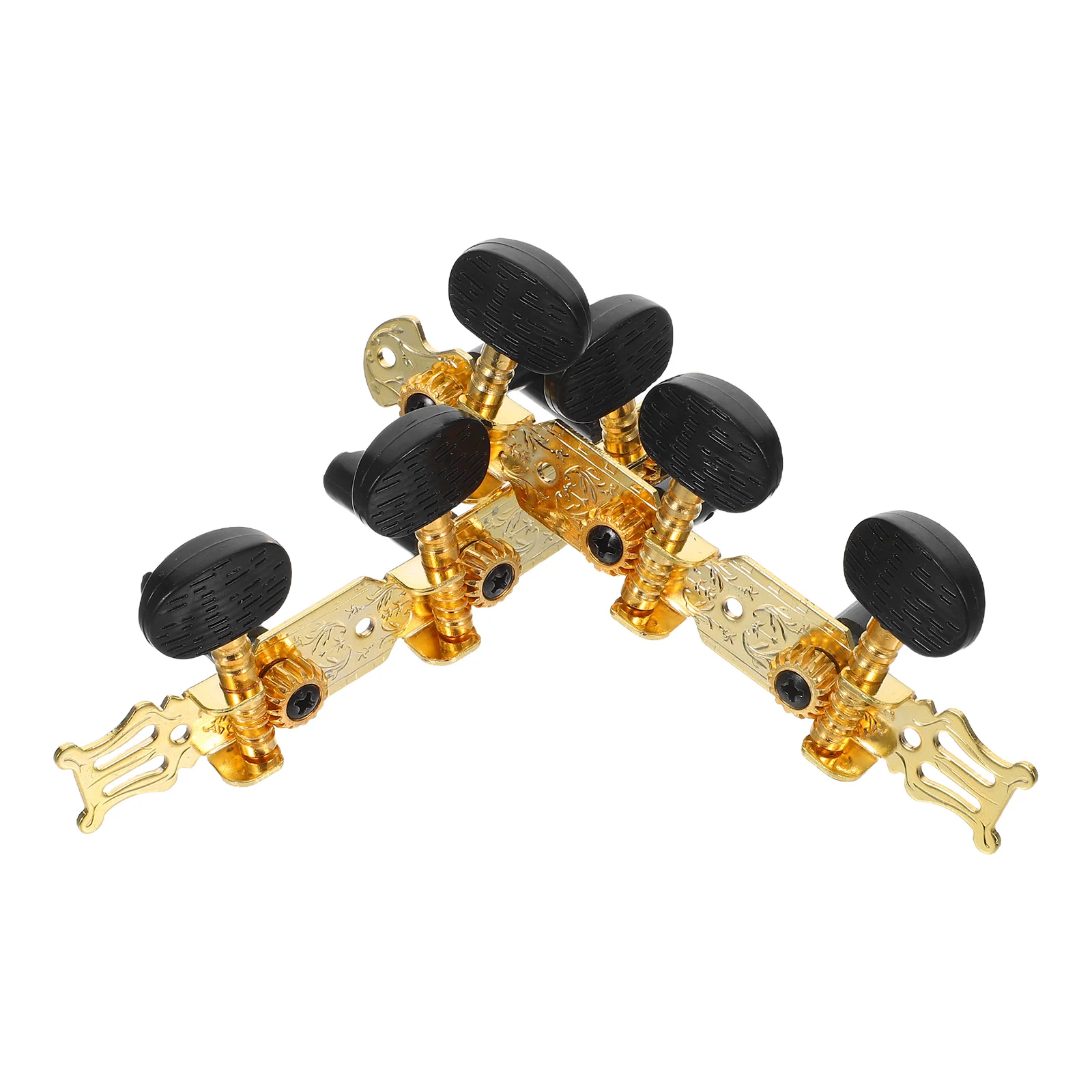 2pcs Guitar Accessories: Iron Acoustic Guitar Tuning Pegs For Ukulele Open Style Lightweight Durable Quick Adjustment Travel
2pcs Guitar Accessories: Iron Acoustic Guitar Tuning Pegs For Ukulele Open Style Lightweight Durable Quick Adjustment Travel