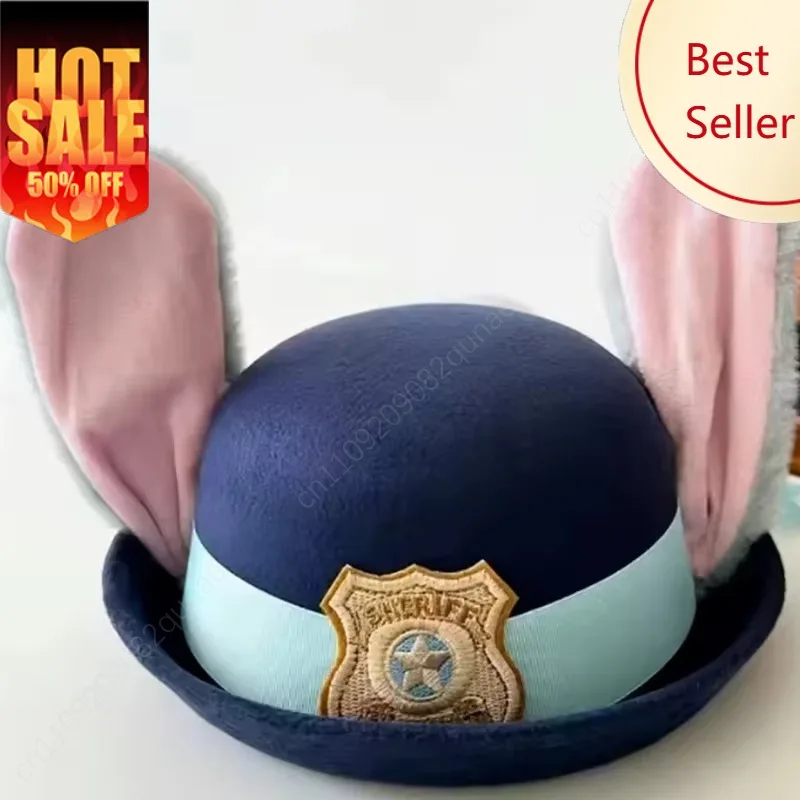 Горячая новинка: Шляпа Джуди (шляпа-бабочка) из Зоотопии, полицейская шляпа Джуди, головной убор для косплея для взрослых, милый подарок, хит продаж
Горячая новинка: Шляпа Джуди (шляпа-бабочка) из Зоотопии, полицейская шляпа Джуди, головной убор для косплея для взрослых, милый подарок, хит продаж