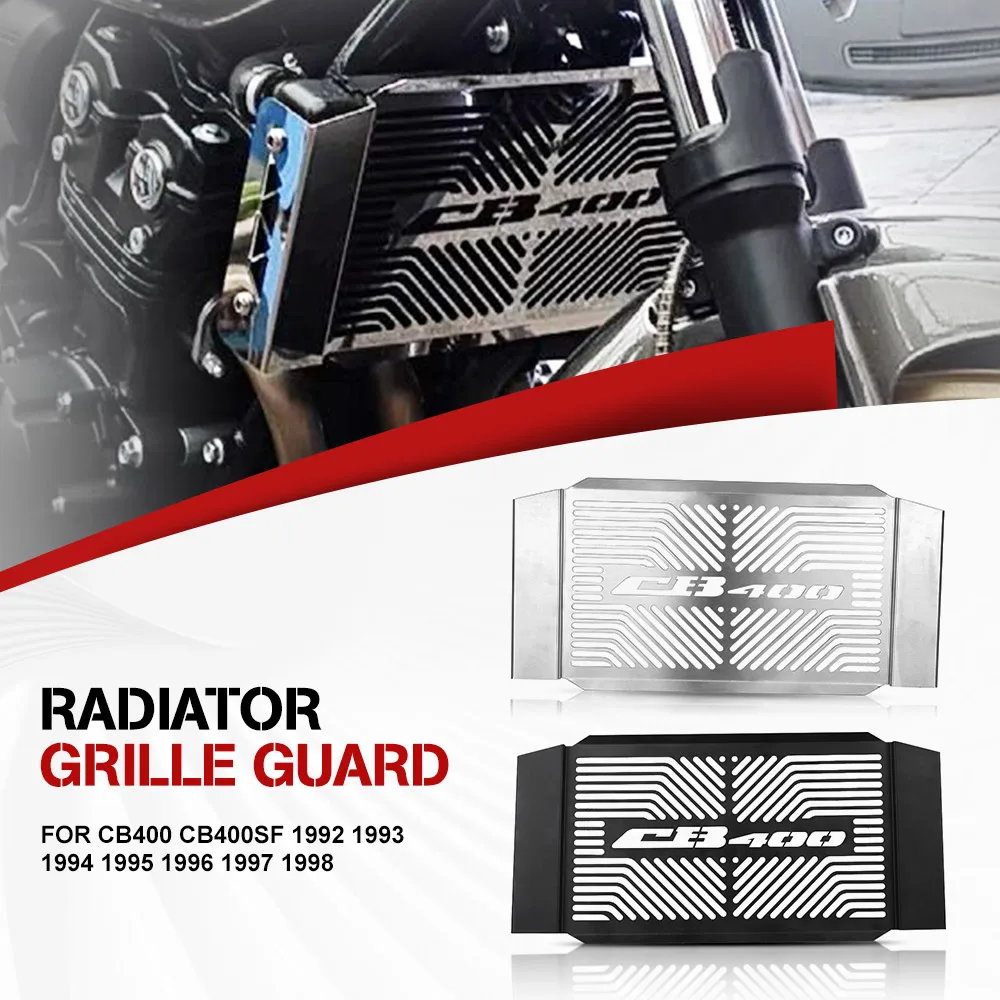 FOR HONDA CB400 CB400SF 1992 1993 1994 1995 1996 1997 1998 Motorcycle Radiator Protection Grille Guard Protector Cover CB 400
FOR HONDA CB400 CB400SF 1992 1993 1994 1995 1996 1997 1998 Motorcycle Radiator Protection Grille Guard Protector Cover CB 400