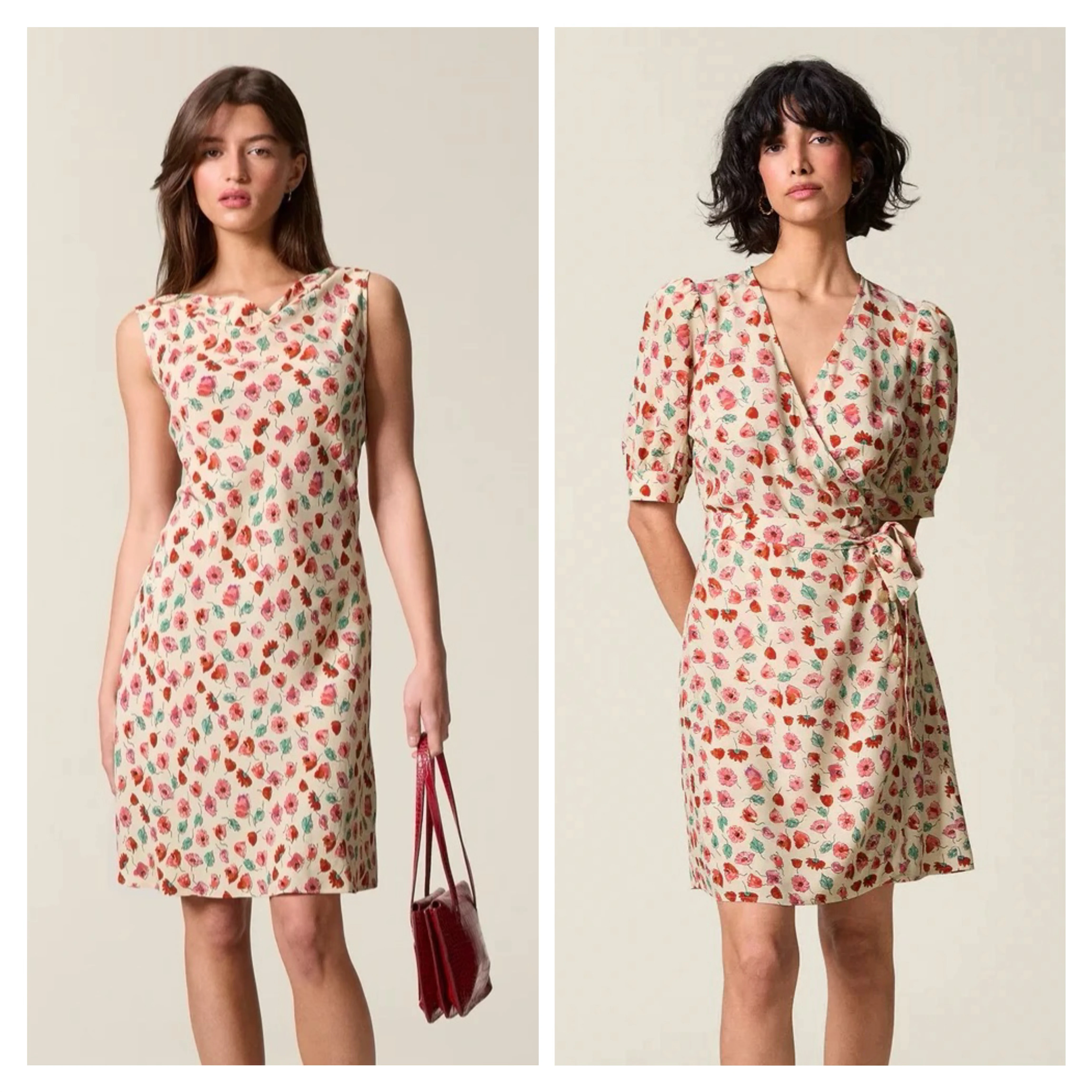 Parisian Rose Series Silk Dress Vintage Floral Print Short Skirt French Style High Waist Soft V-Neck Sleeveless Summer Dress
Parisian Rose Series Silk Dress Vintage Floral Print Short Skirt French Style High Waist Soft V-Neck Sleeveless Summer Dress
