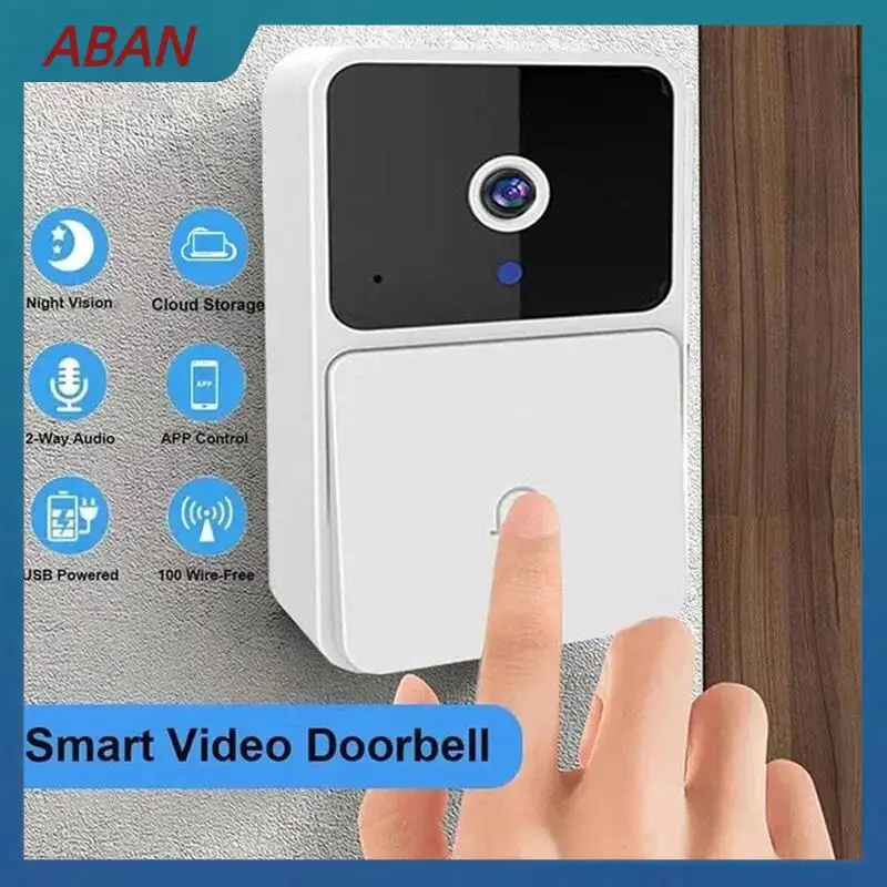 ABAN умная Wi-Fi видеокамера дверного звонка с ночным видением HD беспроводная безопасность двусторонний домофон смены голоса для дома
ABAN умная Wi-Fi видеокамера дверного звонка с ночным видением HD беспроводная безопасность двусторонний домофон смены голоса для дома