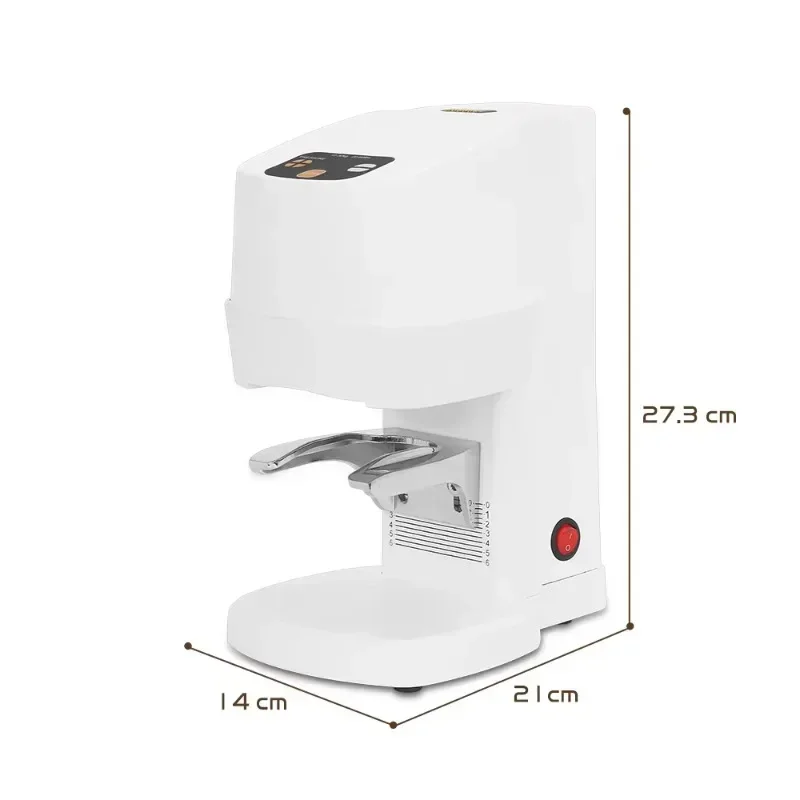 Commercial Automatic White Color 58mm Coffee Tamper
Commercial Automatic White Color 58mm Coffee Tamper