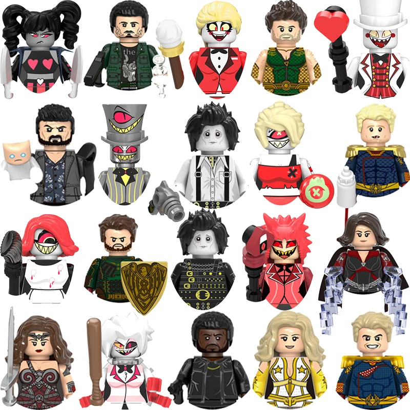 The Boys Blocks Bricks Hazbin Hotel For Toys Gifts John Wick Mini Action Figures Children Building Blocks For Party
The Boys Blocks Bricks Hazbin Hotel For Toys Gifts John Wick Mini Action Figures Children Building Blocks For Party
