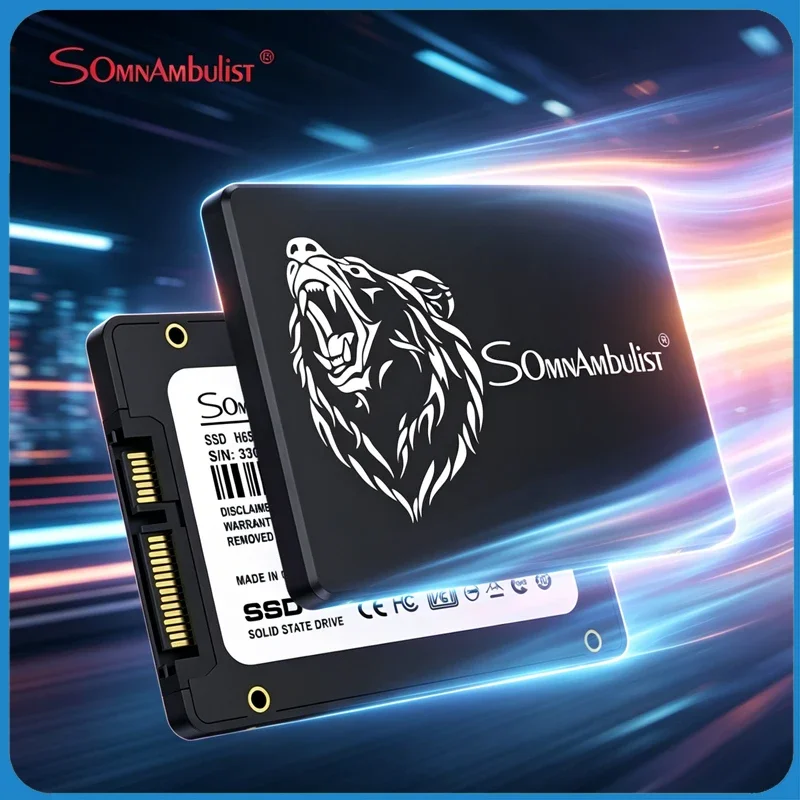 High Speed SomnAmbulist SATA3 Solid State Drive 2.5 Inch Various Sizes For Laptop Desktop Computer
High Speed SomnAmbulist SATA3 Solid State Drive 2.5 Inch Various Sizes For Laptop Desktop Computer