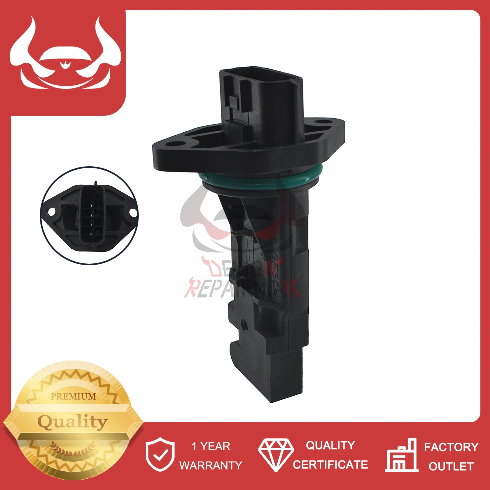 22680-6N101 Mass Air Flow MAF Sensor Compatible With NISSAN MAXIMA QX A33 VQ20DE VQ30DE Subaru Impreza Forester 221038M 1010462
22680-6N101 Mass Air Flow MAF Sensor Compatible With NISSAN MAXIMA QX A33 VQ20DE VQ30DE Subaru Impreza Forester 221038M 1010462