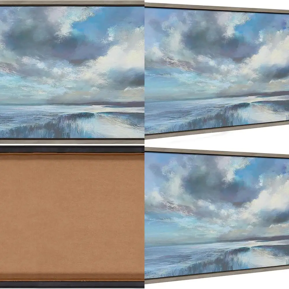 Искусство серого холста Nel Whatmore's 18x40: Кейт, Лавр и Сильви с морем
Искусство серого холста Nel Whatmore's 18x40: Кейт, Лавр и Сильви с морем