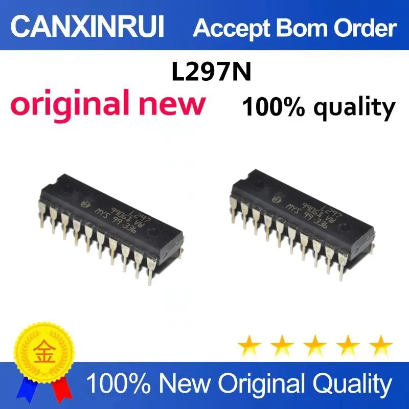 New imported original L297 L297N DIP20 stepper motor driver chip IC can be shot directly
New imported original L297 L297N DIP20 stepper motor driver chip IC can be shot directly