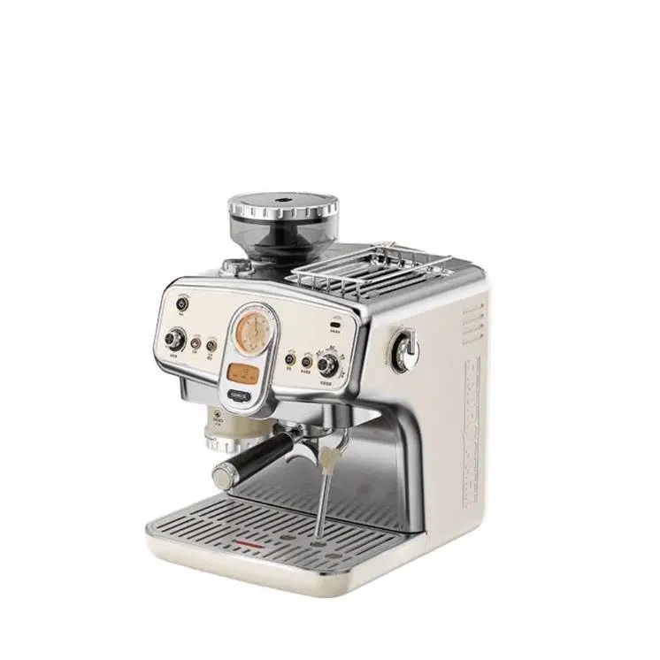 Coffee machine home commercial semi automatic Italian grinder no need to press powder advanced intelligence
Coffee machine home commercial semi automatic Italian grinder no need to press powder advanced intelligence
